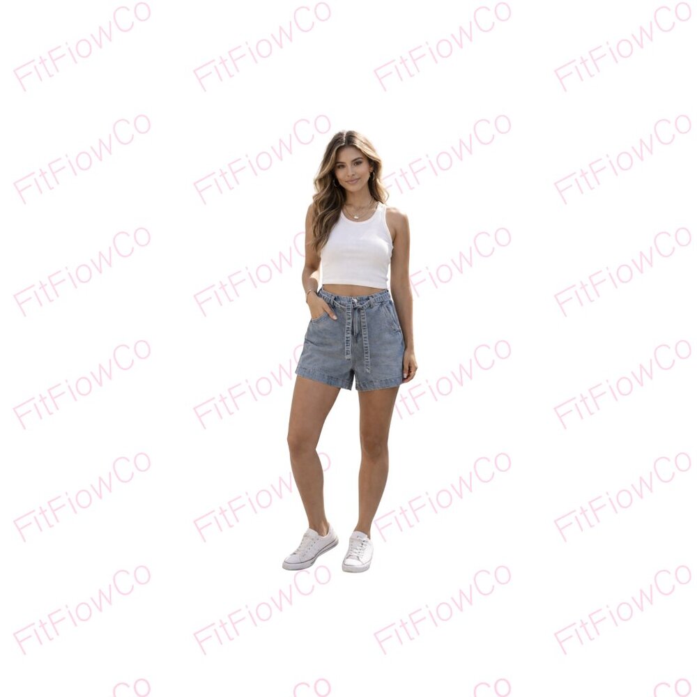 Calvin Klein Jeans A-Line Denim Shorts Women’s 24 High Rise 5.5” Inseam NWT